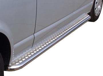 Iveco daily ducato master movano protective arcs (kangaroo bars) lateral thresholds tuv, фото