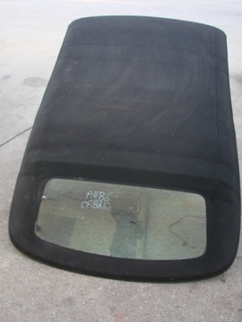 Audi a4 b6 convertible roof black ceiling cladding, фото