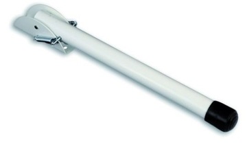Support glass door gate garage 25/ 250mm white, фото