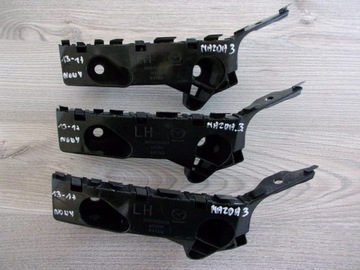 13+ mazda 3 fasteners left front bumper new original, фото