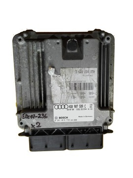 Ecu audi a6 3.0 tdi 0281019739 4g0907589c, фото