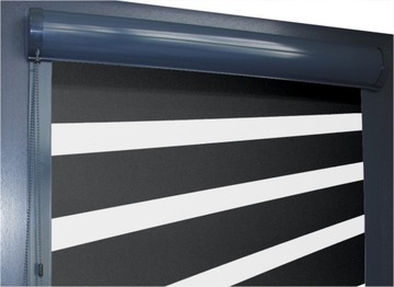 Shutters day and night in the cartridge anthracite 73 x 160 dn, фото