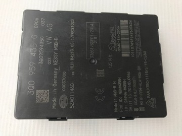 Audi q2 vw tiguan контроллер блок kessy (безключевой доступ) 3q0959435g, фото
