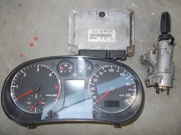 Audi a3 1. 9tdi computer 038906018bp instrument panel, фото