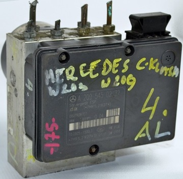 Mercedes-benz w203 w209 насос abs a2095450232 7mr1l21k27, фото