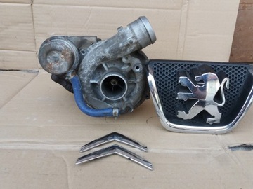 Турбина turbo peugeot citroen 2.0 hdi 9645247280, фото