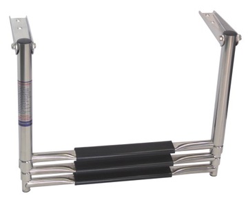 8869 ladder 3 levels left= 880 stainless steel a4, фото