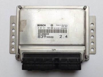 Компьютер контроллер lancia 0281011502, фото