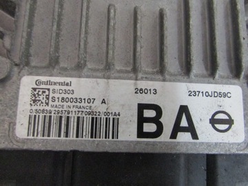 Computer 1. 5dci 23710jd59c nissan qashqai j10 2009, фото