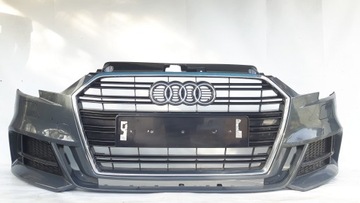 Audi a3 2016- s-line restyling bumper original, фото