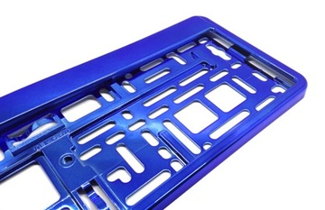 Blue frame to rooms plaque rejestracyjnych metallized to automobiles, фото