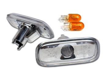 Directional indicators lateral chrome junyan kbau03, фото