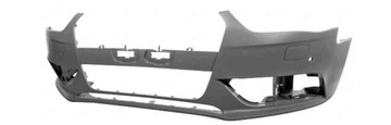 Bumper front audi a4 (b8) 'lift 11-'15 on washers sensors parking lots, фото