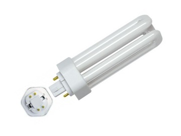 Fluorescent lamp compact dulux t/ e gx24q-4 42w 4000k 3200lm 840 plus 405030042, фото