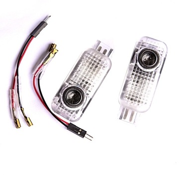 Led підсвідка лого проектори vw passat b5 touareg 3 візерунки!!, фото
