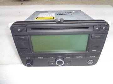 Автомагнитола vw golf v touran 1 1k0035191e, фото