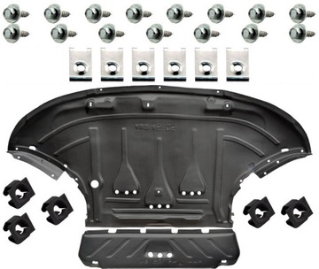 Audi a6 c6 05 -11 захист двигуна коробки запонки pe, фото