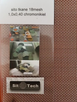 Сито тканое нержавеющая сталь отверстие 1, 0x1, 0mm дрот 0, 40mm 200x200mm, фото
