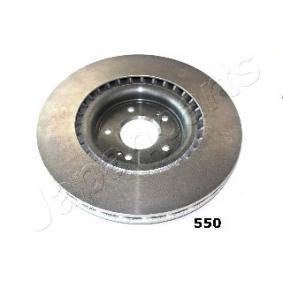 Тормозной диск japanparts di-550 mitsubishi, фото