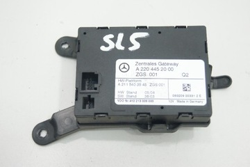 Блок центрального a2204452000 mercedes sl r230, фото
