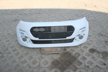 Peugeot 107 рестайлінг 12-14 бампер передні перед, фото