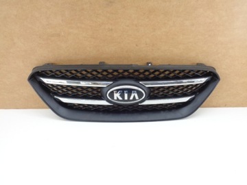 Kia carens 3 06-2012 год решетка радиатора перед хром, фото