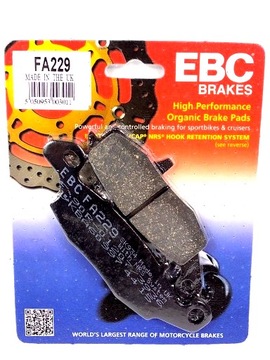 Pads brake ebc fa229, фото