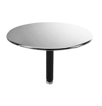 Automatic stopper round mcalpine plugcp70 silvery, фото