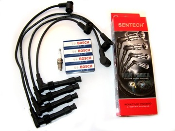 Комплект проводів запалювання sentech 8128 opel astra,corsa, фото