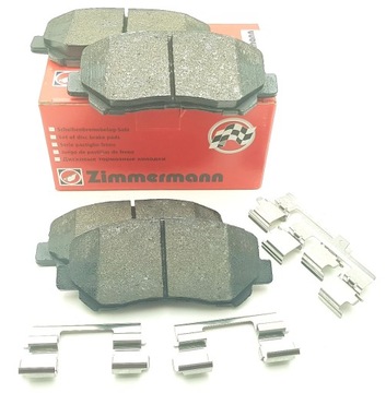 Mazda cx-5 pads brake front zimmermann, фото