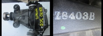 Differential reducer infiniti qx70 3, 0d, фото