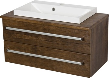 Focus furniture for the bathroom cabinet 80 antique tree, фото