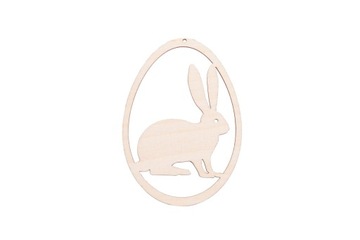 Egg suspension eggs easter rabbit decoupage, фото