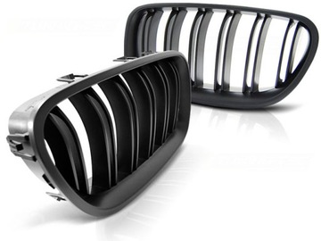 Lattice nostrils bmw 5 f10 f11 10- m5 glance matte black, фото