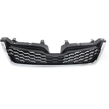 Subaru forester 2013 - решетка хром 2.0, фото