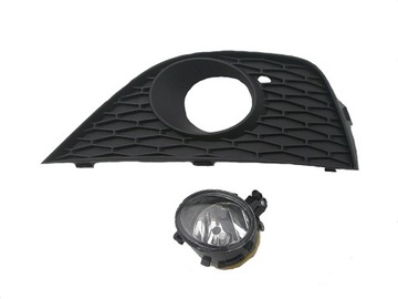 Seat ibiza 2008-12 fog light+lattice+ light bulbs 6j0 left, фото