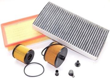 Set filter x 4 peugeot 407 citroen c5 2.0 hdi, фото