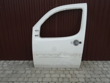 Fiat doblo 1 restyling front left door white, фото