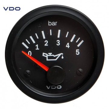 Vdo instrument panel pressure oil 5 bar vw golf/ garbus/ bus, фото