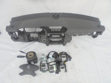 Plank panel cushions airbags mercedes w212 sedan, фото