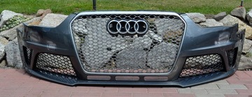 Front bumper audi rs4 b8 8k restyling no s line a4, фото