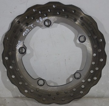Brake disc ass yamaha mt07 2016, фото