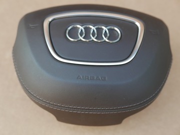 Audi a6 a7 a8 cushion driver skin moccabraun, фото