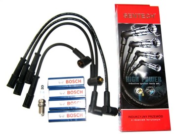 Candles ignition wires fiat punto 1 palio 1.1 1.2, фото