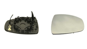 Audi a1 2010- glass liner mirror mirrors right, фото