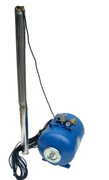 Набор з насос глубокий колодец 80l 3sdm 24 тонкий-74mm, фото