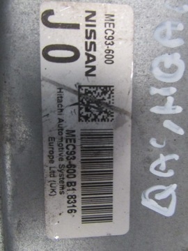 Computer mec 93-600 nissan qashqai j10 1.6 2008, фото