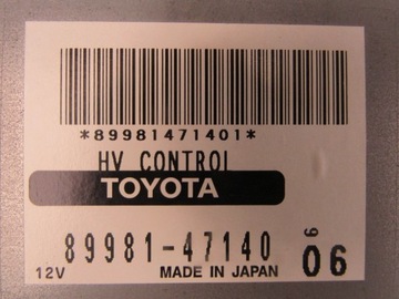 Computer control unit 89981-47140 toyota prius 2 06r, фото