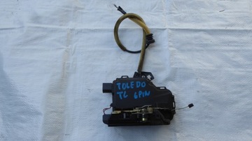 Door lock left rear seat toledo 2 leon 1 6 contacts, фото