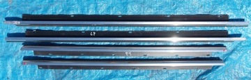 A8 d3 overlay chrome door left/ right front ass, фото
